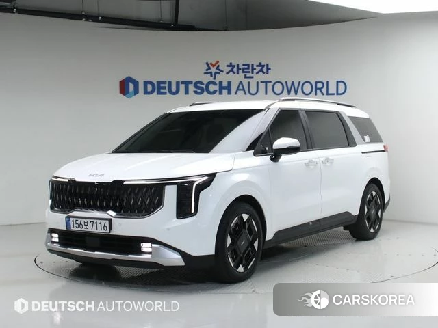Kia The New Carnival 4th Generation 2025 Белый из Кореи