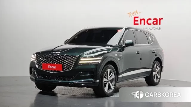 Genesis GV80 2023 Темно-зеленый из Кореи