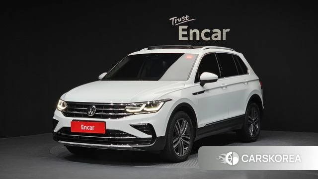Volkswagen Tiguan second Generation 2023 Белый из Кореи