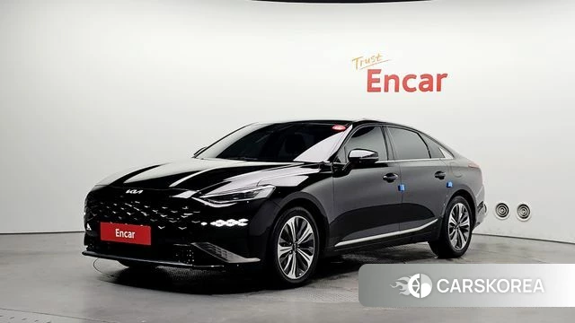 Kia K8 Hybrid 2022 Черный из Кореи