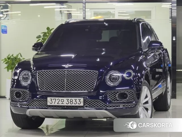 Bentley Bentayga 2020 Синий из Кореи