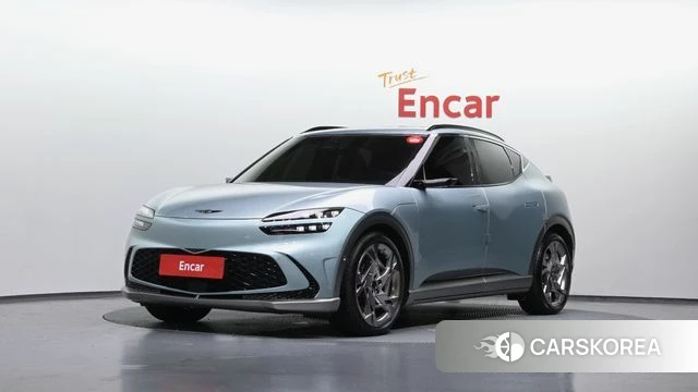 Genesis GV60 2022 Небесно-голубой из Кореи