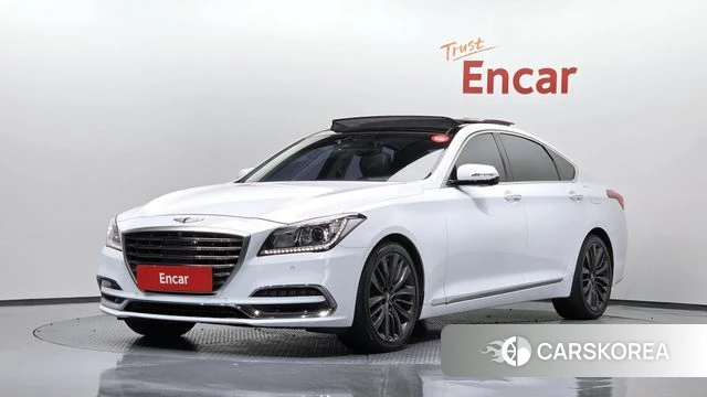 Genesis G80 2018 Белый из Кореи