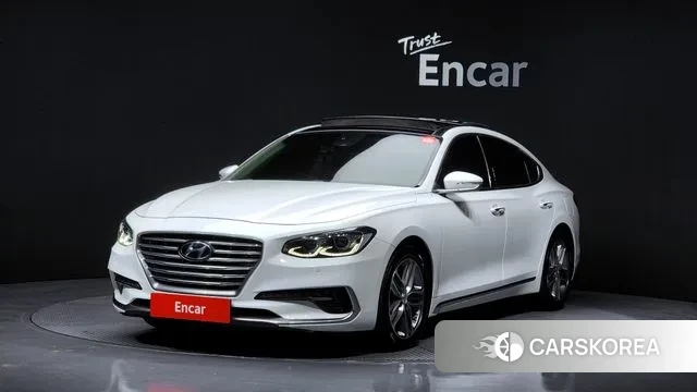 Hyundai Grandeur IG 2018 Белый из Кореи