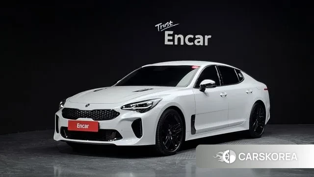 Kia Stinger Meister 2021 Белый из Кореи