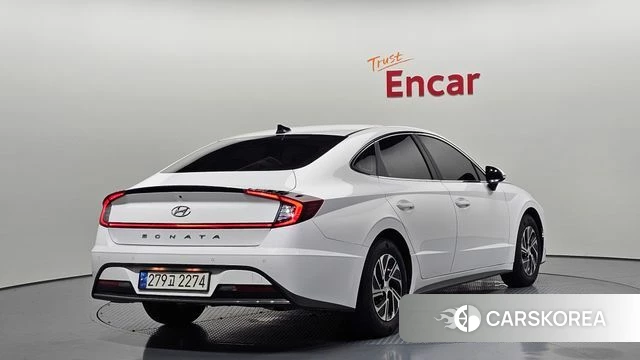 Hyundai Sonata Hybrid (DN8) 2022 Белый из Кореи
