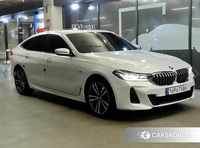 BMW 6 Series GT (G32) 2022 Белый из Кореи