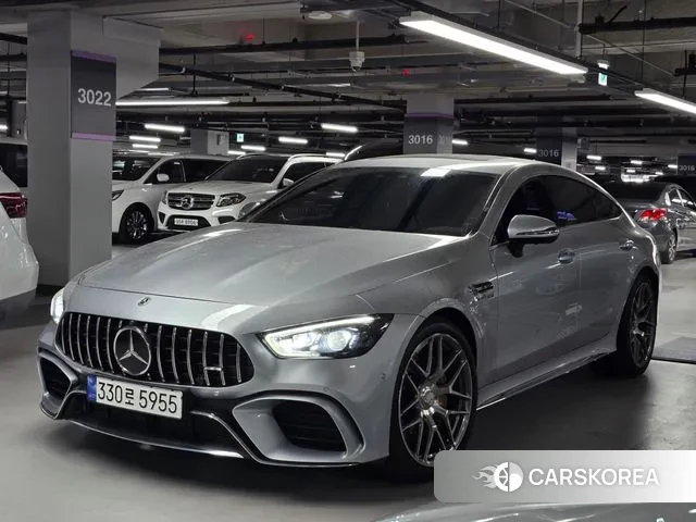 Mercedes-Benz AMG GT 2021 Серебристо-серый из Кореи
