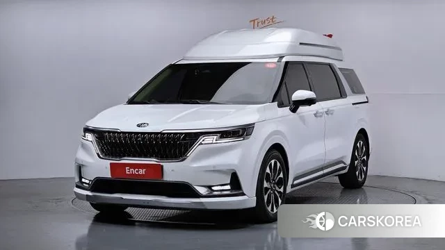 Kia Carnival 4th generation 2021 Белый из Кореи