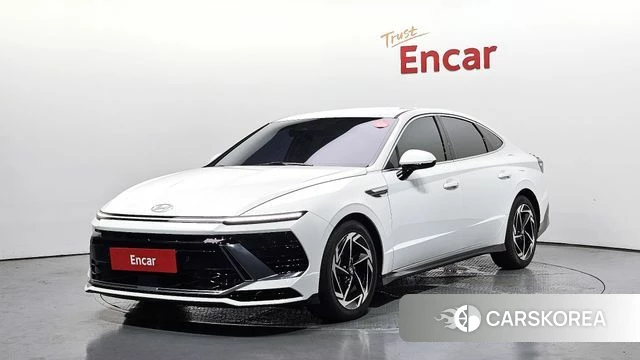 Hyundai Sonata D Edge (DN8) 2023 Белый из Кореи