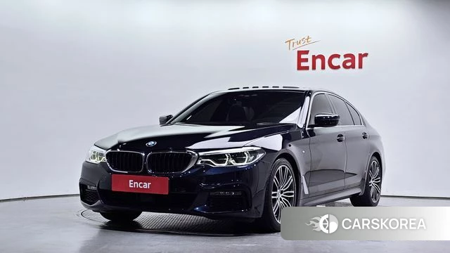 BMW 5 Series (G30) 2019 Черный из Кореи