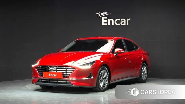 Hyundai Sonata (DN8) 2020 Красный из Кореи