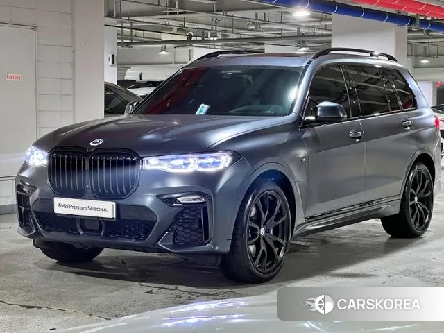 BMW X7 (G07) 2021 Серый из Кореи