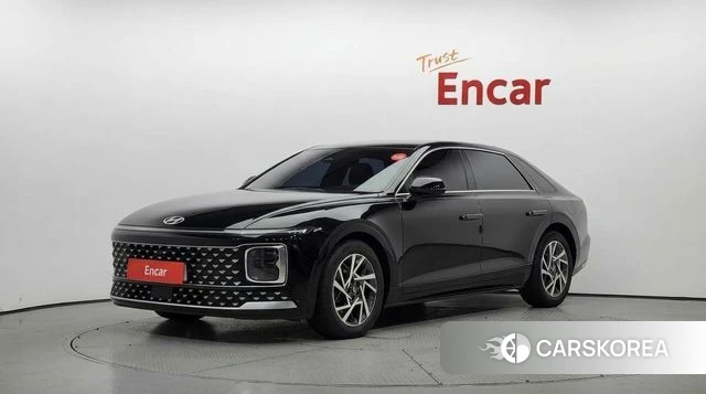 Hyundai Grandeur (GN7) 2023 Черный из Кореи