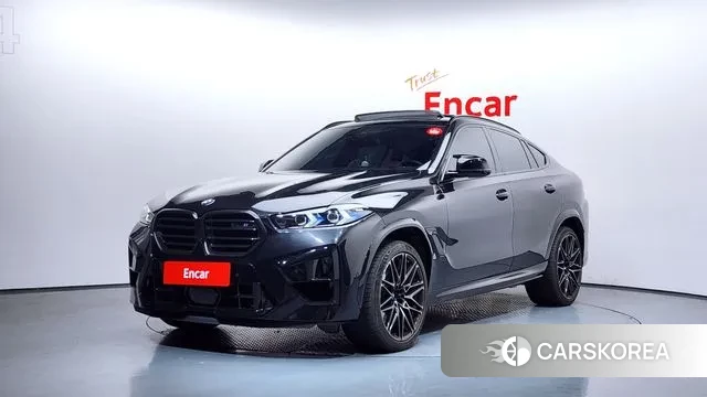 BMW X6M (G06) 2023 Черный из Кореи