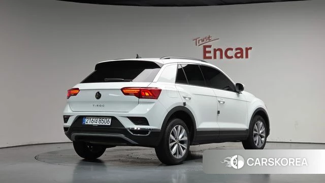 Volkswagen T-Roc 2021 Белый из Кореи
