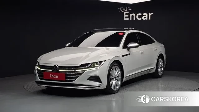 Volkswagen Arteon 2022 Белый из Кореи