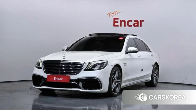 Mercedes-Benz S-Class W222 2018 Белый из Кореи