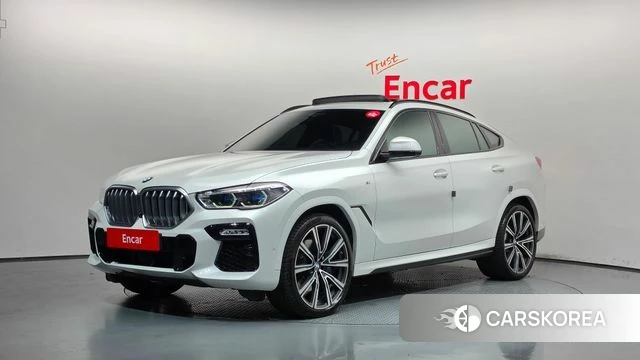 BMW X6 (G06) 2021 Белый из Кореи