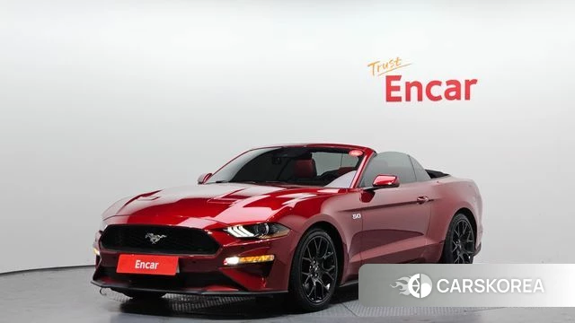 Ford Mustang 2019 Красный из Кореи