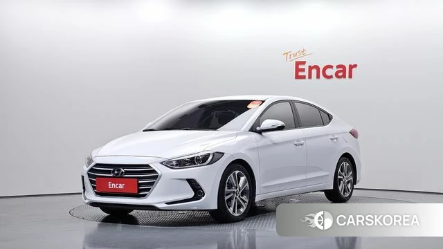 Hyundai Avante AD 2018 Белый из Кореи
