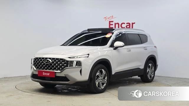 Hyundai The New Santa Fe 2023 Белый из Кореи