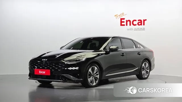 Kia K8 Hybrid 2024 Черный из Кореи