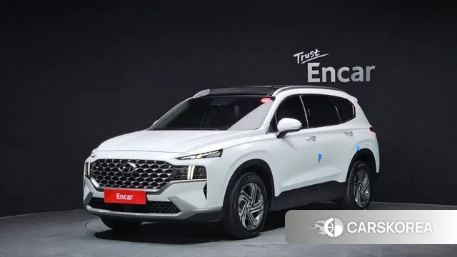 Hyundai The New Santa Fe 2022 Белый из Кореи