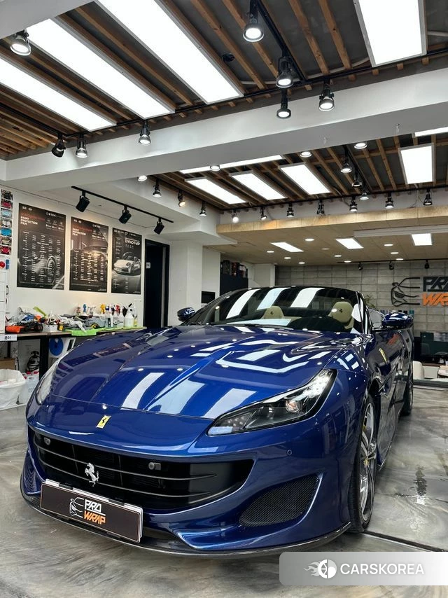 Ferrari Portofino 2019 Синий из Кореи
