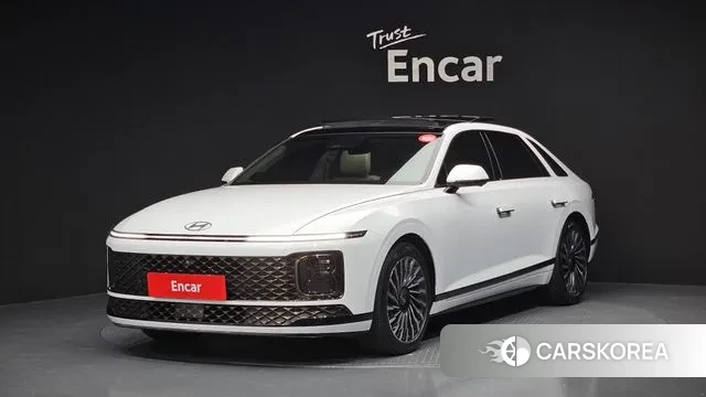 Hyundai Grandeur Hybrid (GN7) 2023 Белый из Кореи