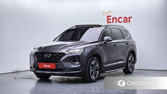 Hyundai Santa Fe TM 2018 Серый из Кореи