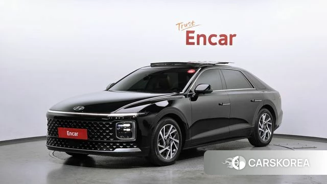 Hyundai Grandeur (GN7) 2023 Черный из Кореи