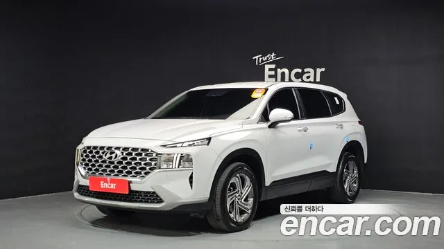 Hyundai The New Santa Fe 2021 Белый из Кореи