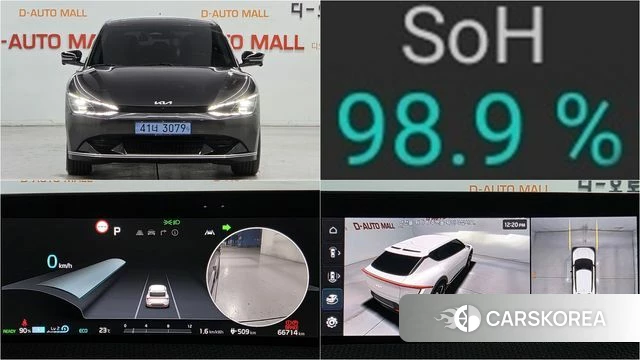 Kia EV6 2022 Серый из Кореи