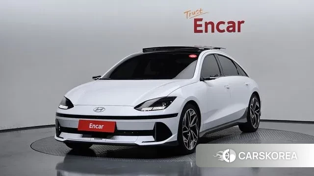 Hyundai Ionic 6 2022 Белый из Кореи