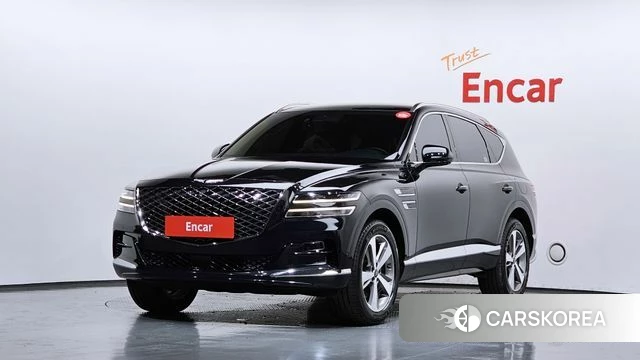 Genesis GV80 2021 Черный из Кореи