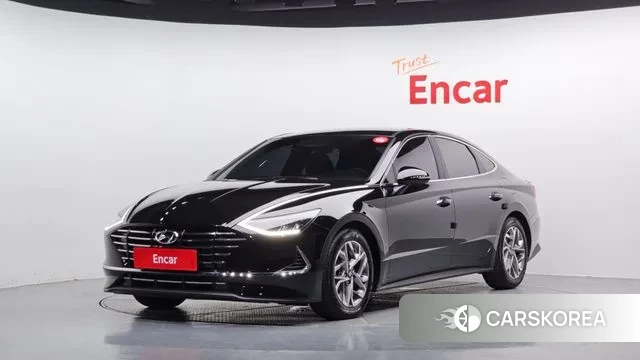 Hyundai Sonata (DN8) 2021 Черный из Кореи