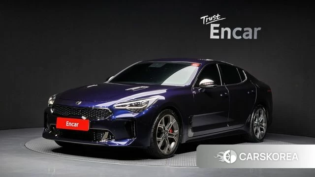 Kia Stinger Meister 2021 Синий из Кореи