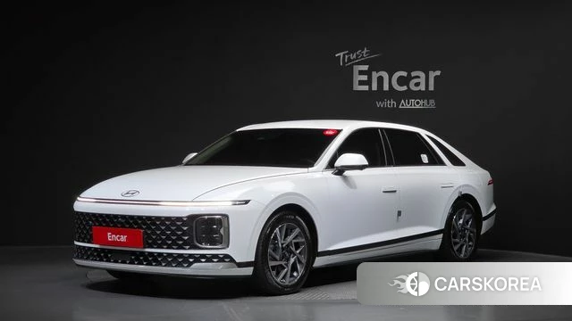 Hyundai Grandeur Hybrid (GN7) 2023 Белый из Кореи
