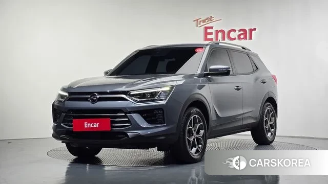 Ssangyong Beautiful Korando 2020 Серый из Кореи