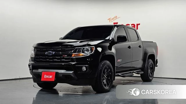 Chevrolet (GM Daewoo) Real New Colorado 2021 Черный из Кореи