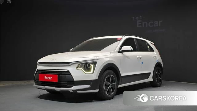 Kia Di Ol Nu Niro 2022 Белый из Кореи