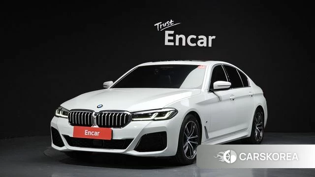 BMW 5 Series (G30) 2021 Белый из Кореи