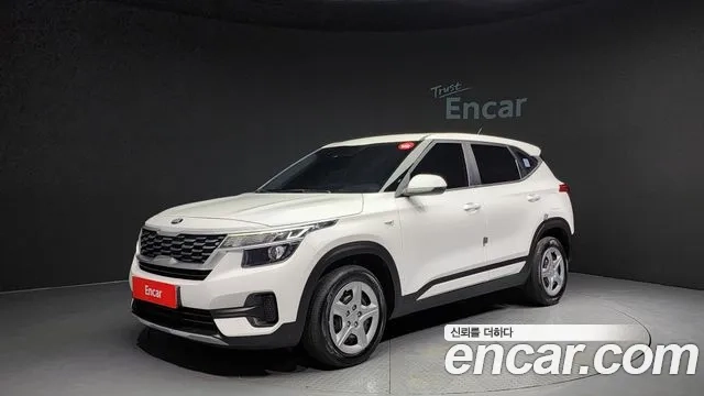 Kia Seltos 2021 Белый из Кореи