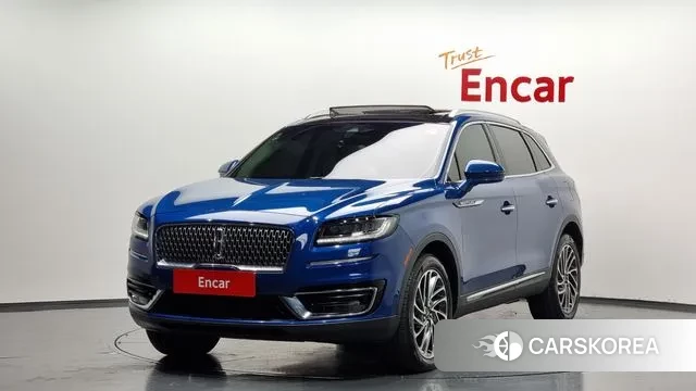 Lincoln Nautilus First generation 2020 Синий из Кореи