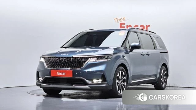 Kia Carnival 4th generation 2022 Цвет галактики из Кореи