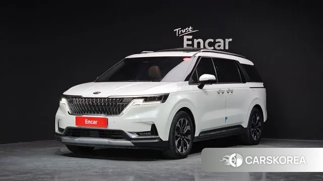 Kia Carnival 4th generation 2021 Белый из Кореи