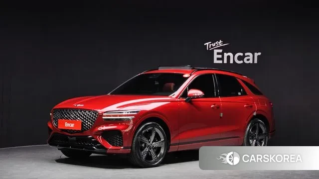 Genesis GV70 2022 Красный из Кореи