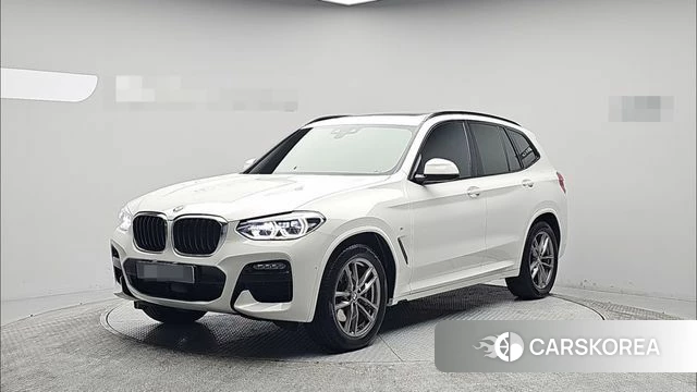 BMW X3 (G01) 2021 Белый из Кореи