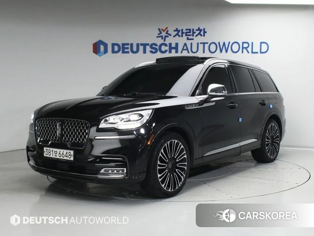 Lincoln Aviator 2nd generation 2020 Черный из Кореи